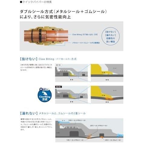 ダイキン（DAIKIN） 【当日発送OK!】 KMJR1209A 冷媒配管用火無し継手