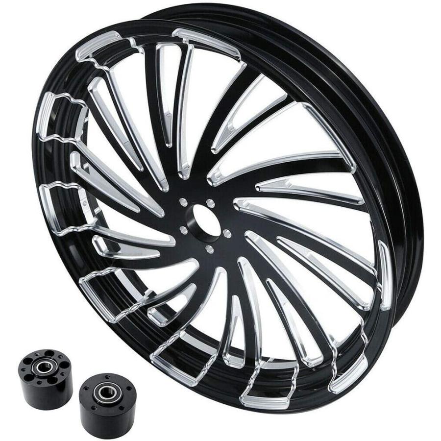 並行輸入品】SLMOTO 23インチ フロントホイールリム デュアルディスク