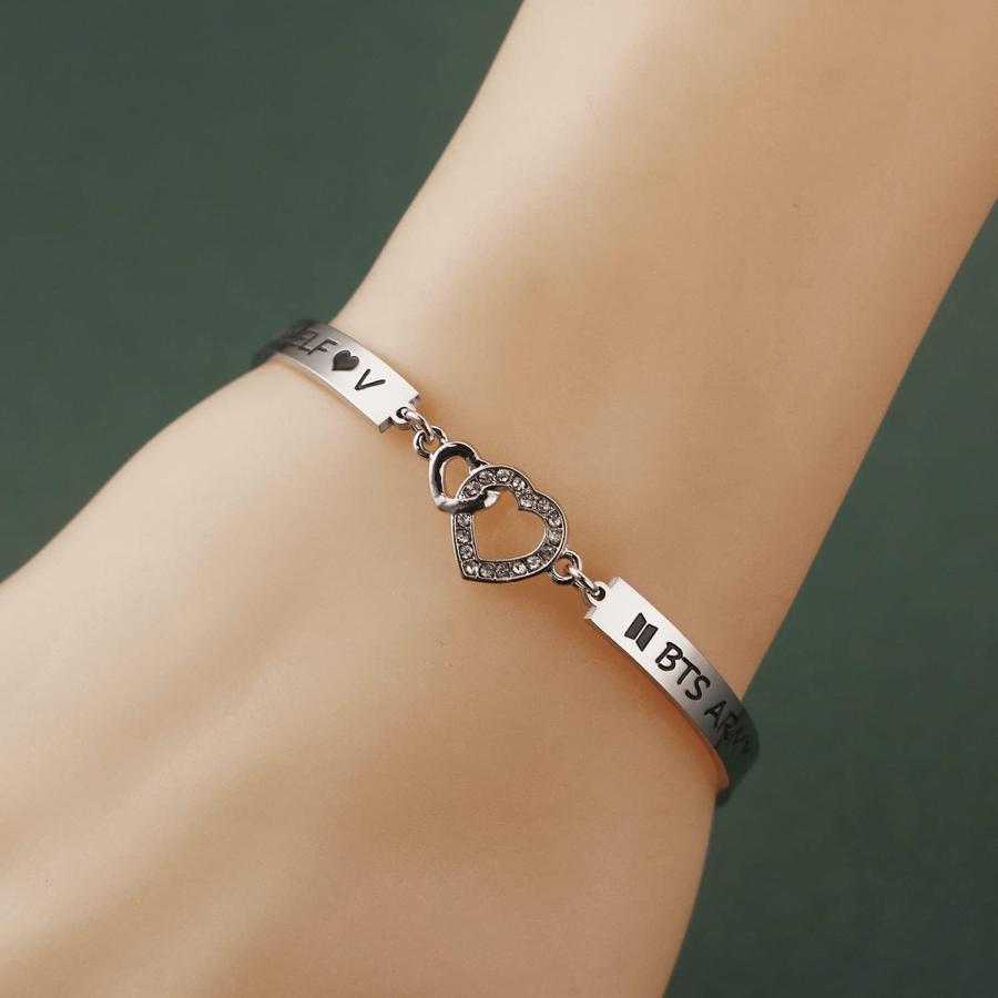 並行輸入品】HELAN BTS ギフト K-POP 防弾少年団 ブレスレット LOVE