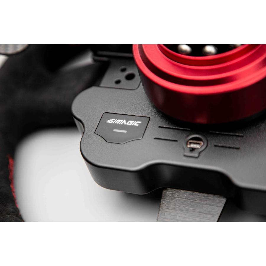 SIMAGIC Simagic GT1 ステアリングホイール（レザー）クリックリリース