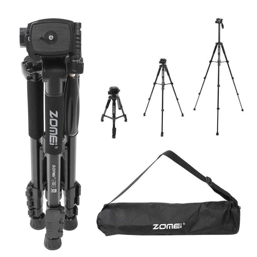 Zomei Q222 カメラ三脚 軽量 旅行 ポータブル Canon Nikon Sony DSLR