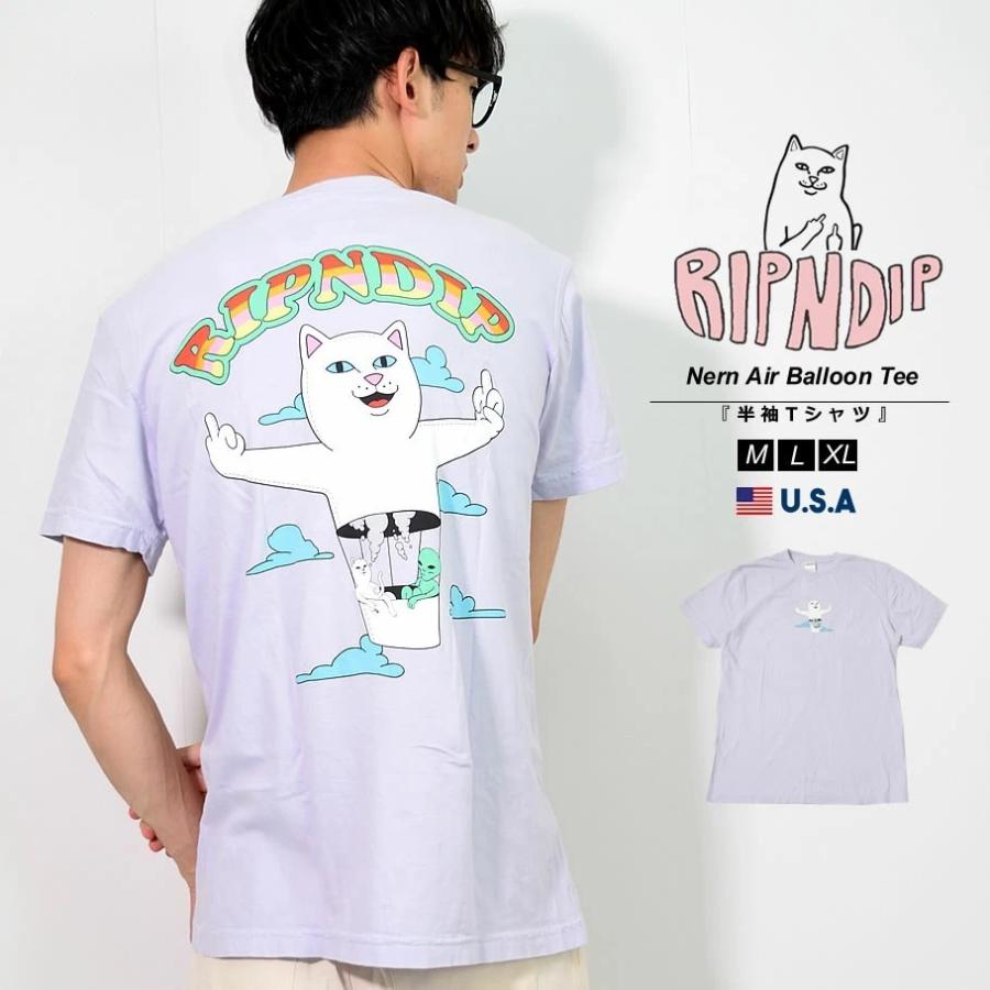 RIPNDIP（リップンディップ） Tシャツ メンズ 半袖 スケート ブランド