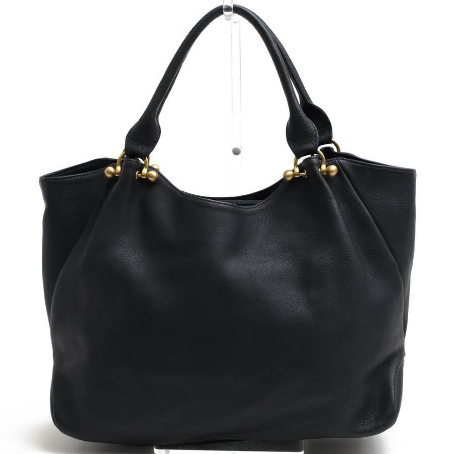 Kitamura（キタムラ） トートバッグ Y-0675 セミショルダーバッグ 牛革