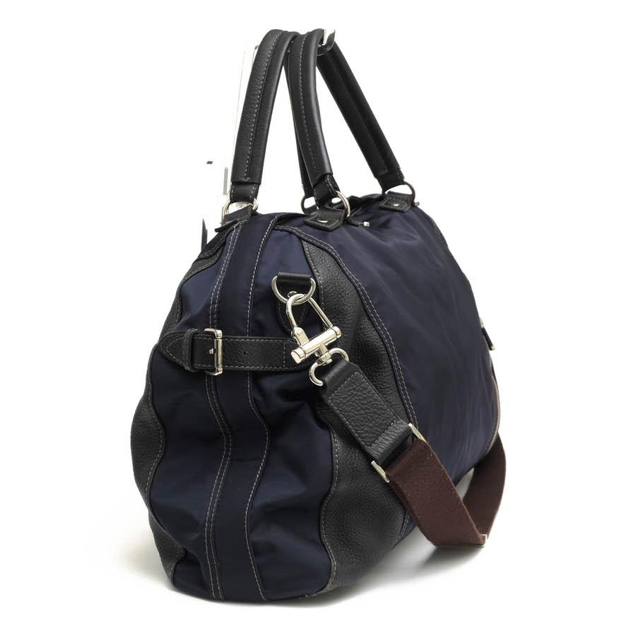 BARNEYS NEWYORK（バーニーズニューヨーク） ボストンバッグ 一部牛革