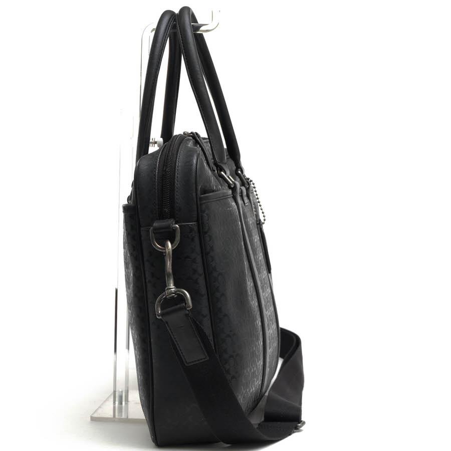 COACH（コーチ） ビジネスバッグ F70850 Heritage Signature Embossed