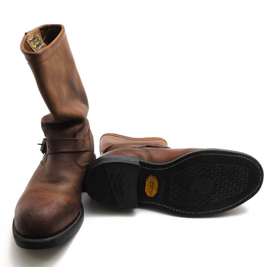CHIPPEWA（チペワ） エンジニアブーツ 27864 11inch Tan Crazy Horse