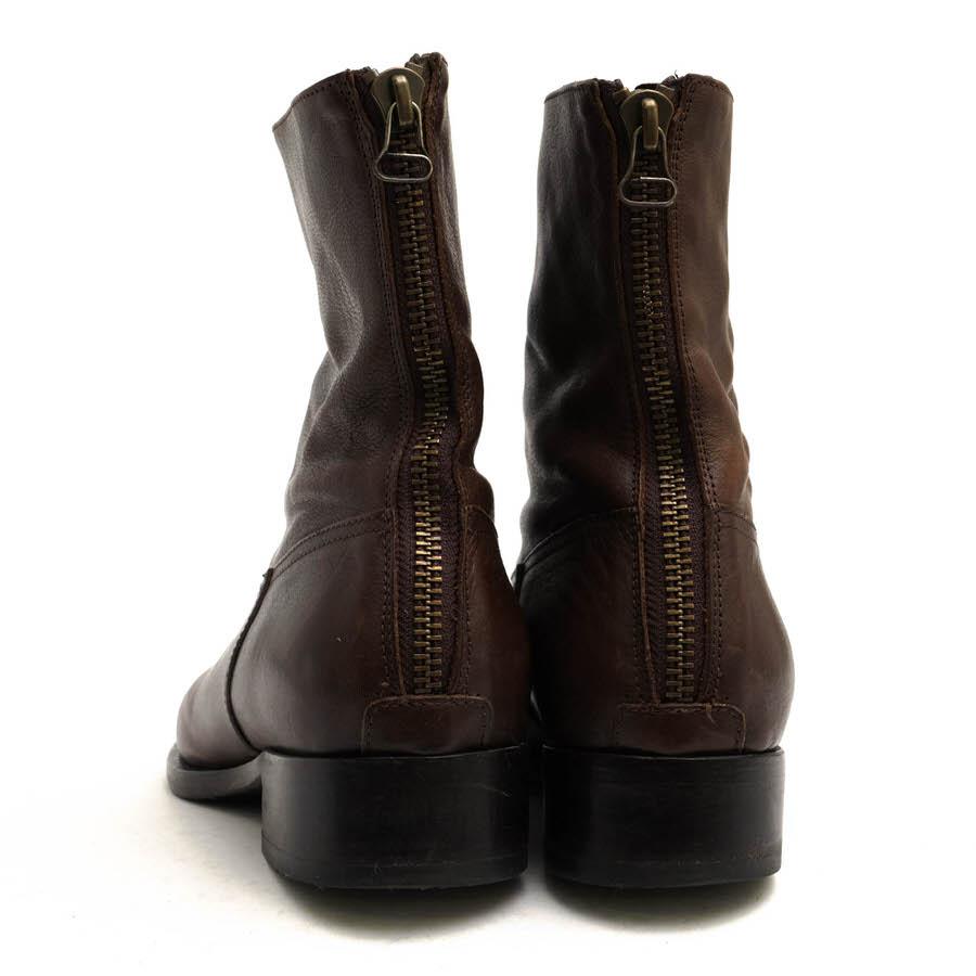 BUTTERO（ブッテロ） バックジップブーツ B1109 BROKE ベジタブル