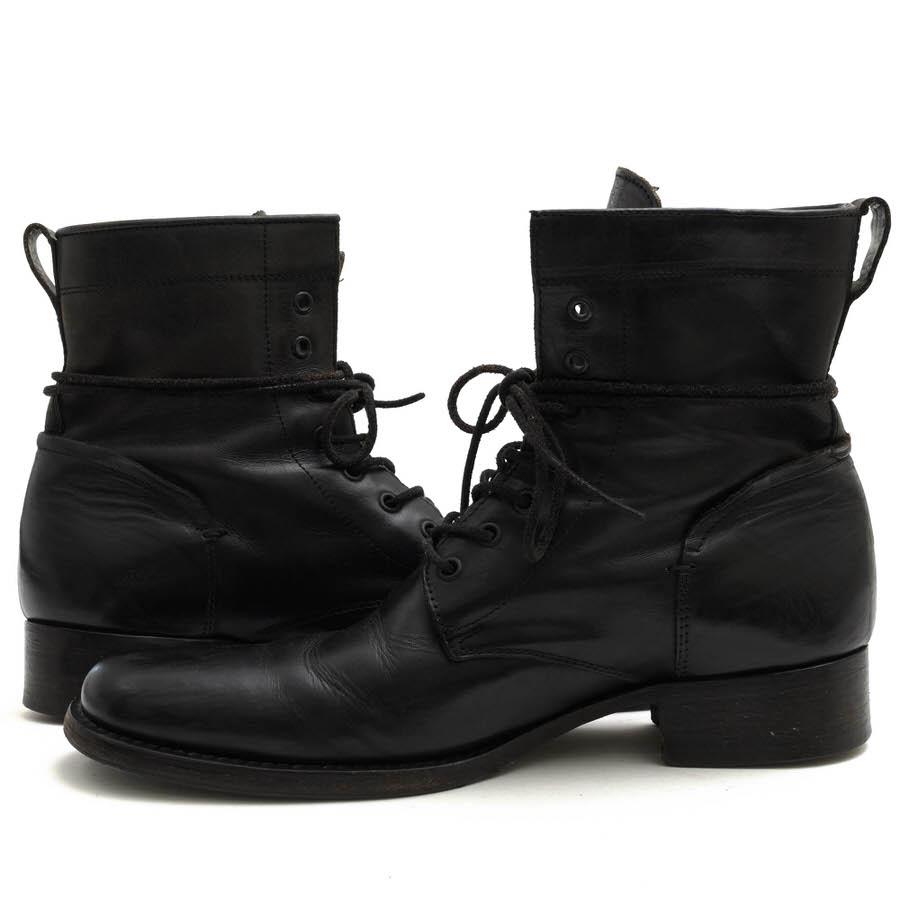 BUTTERO（ブッテロ） レースアップブーツ B1113 牛革 カーフ BROKE