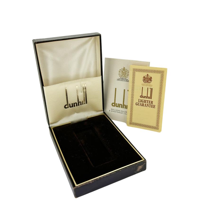 着火確認済 dunhill ダンヒル ガスライター 鏡面 シルバー メンズ