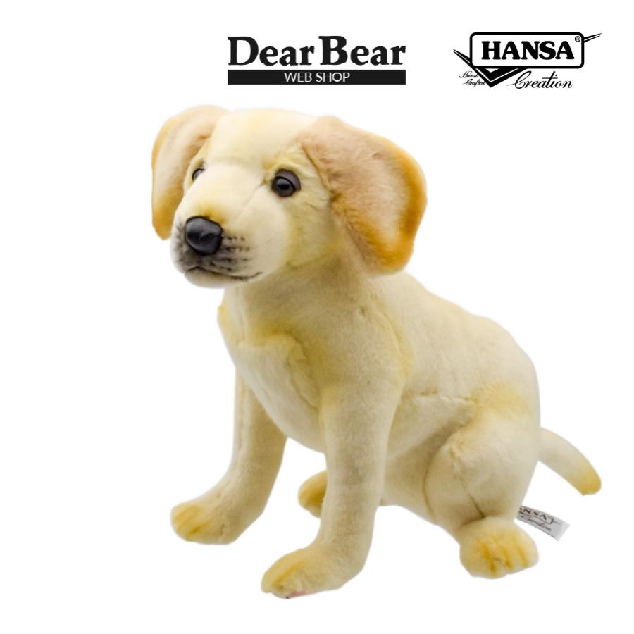 HANSA BH4712 ラブラドール 仔 らぶらどーる いぬ イヌ 犬 こども 子供