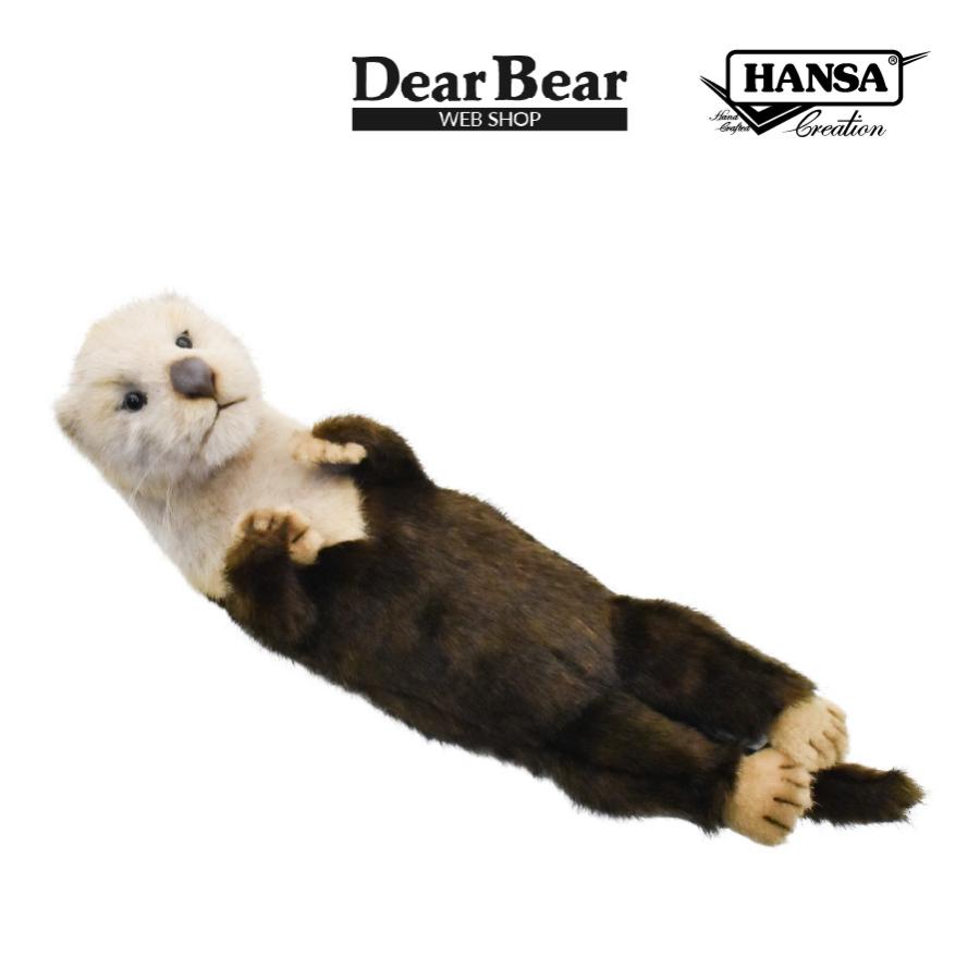 HANSA BH8145 ラッコ らっこ 海獺 ぬいぐるみ リアル : Dear Bear WEB