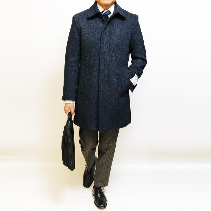 HARRIS TWEED（ハリスツイード） SALE コート 新品 秋冬 英国 霜降り調
