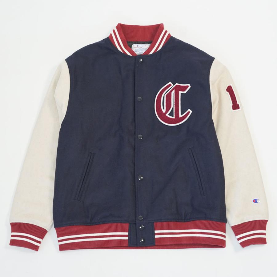 Champion（チャンピオン） スタジャン メンズ ウール 中綿 アウター