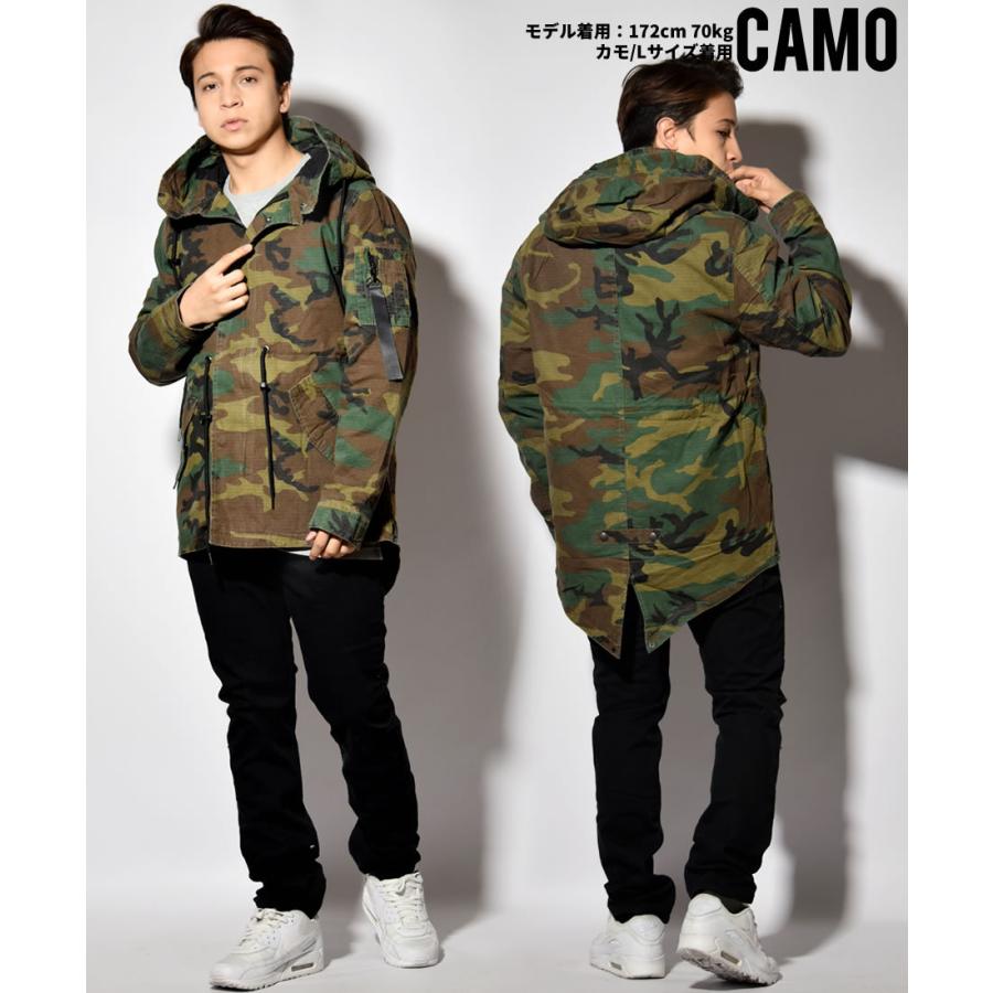 モッズコート ミリタリージャケット メンズ アウター 春コート