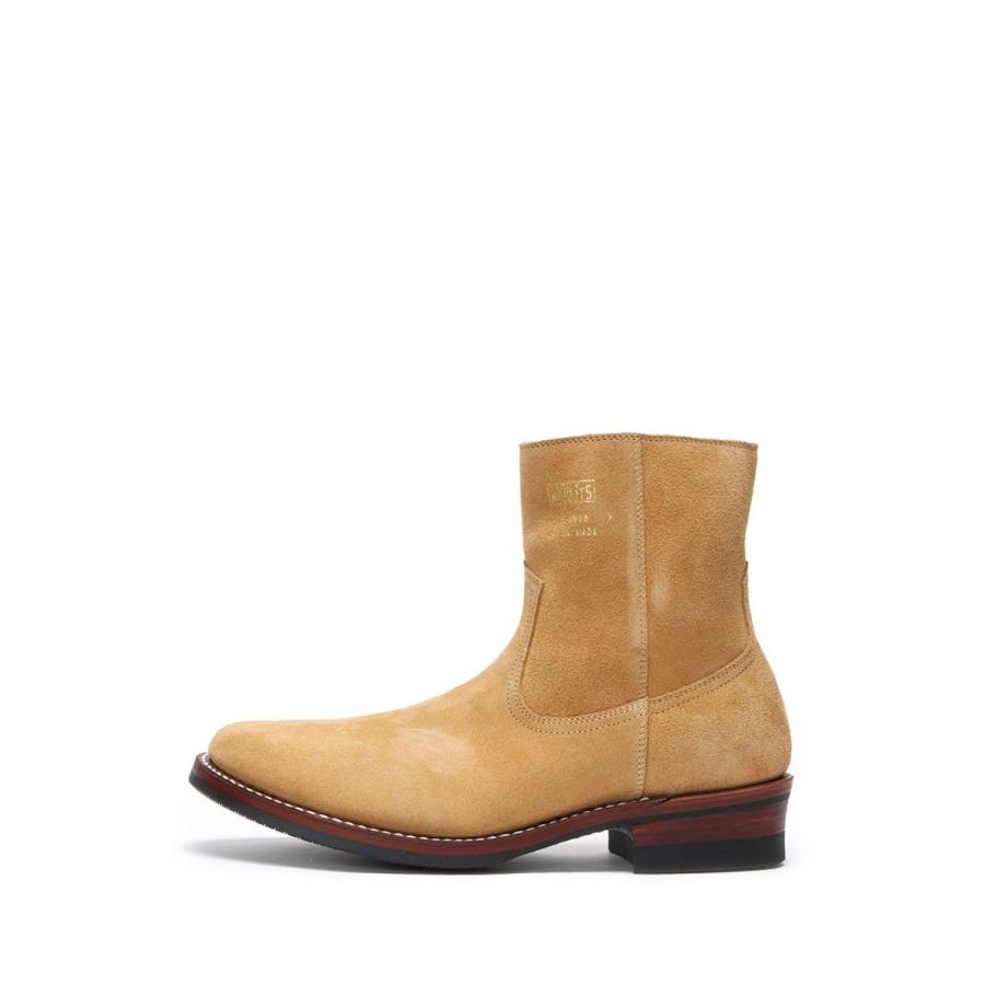 ZIP WESTERN BOOTS / MUSTARD (AB-05SS-CL) Addict Clothes(アディクト