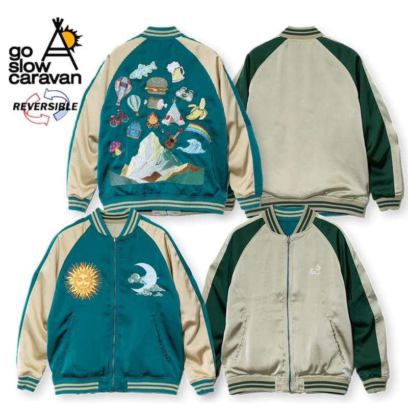 go slow caravan（ゴースローキャラバン） スカジャン スーベニア