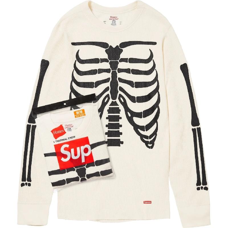 Supreme（シュプリーム） Hanes Bones Thermal Crew サーマルヘンリー