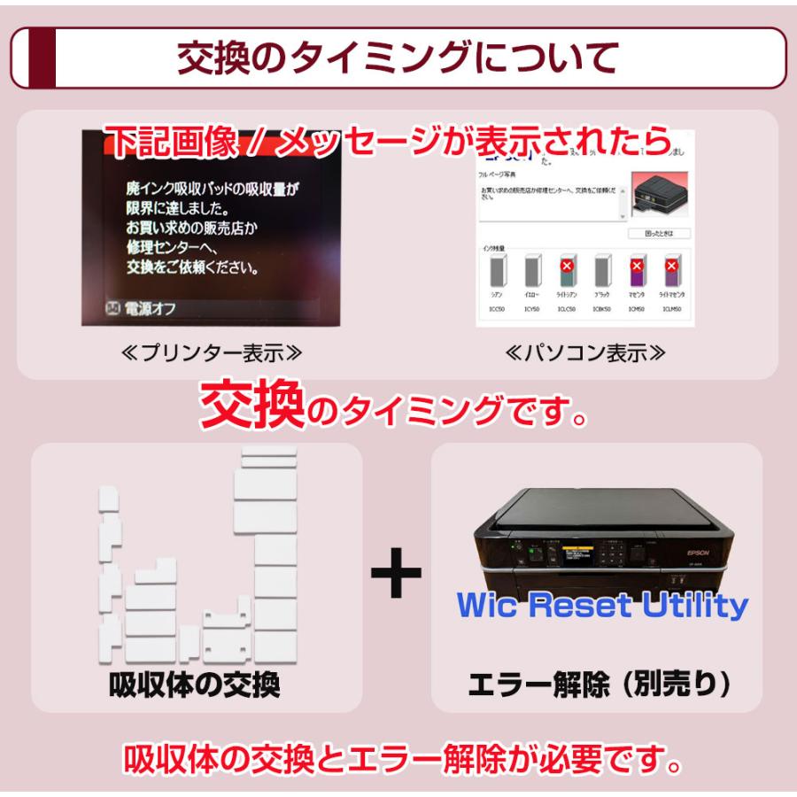 エコインク TX700 交換用廃インクパッド セット 互換品 EP-802A EP