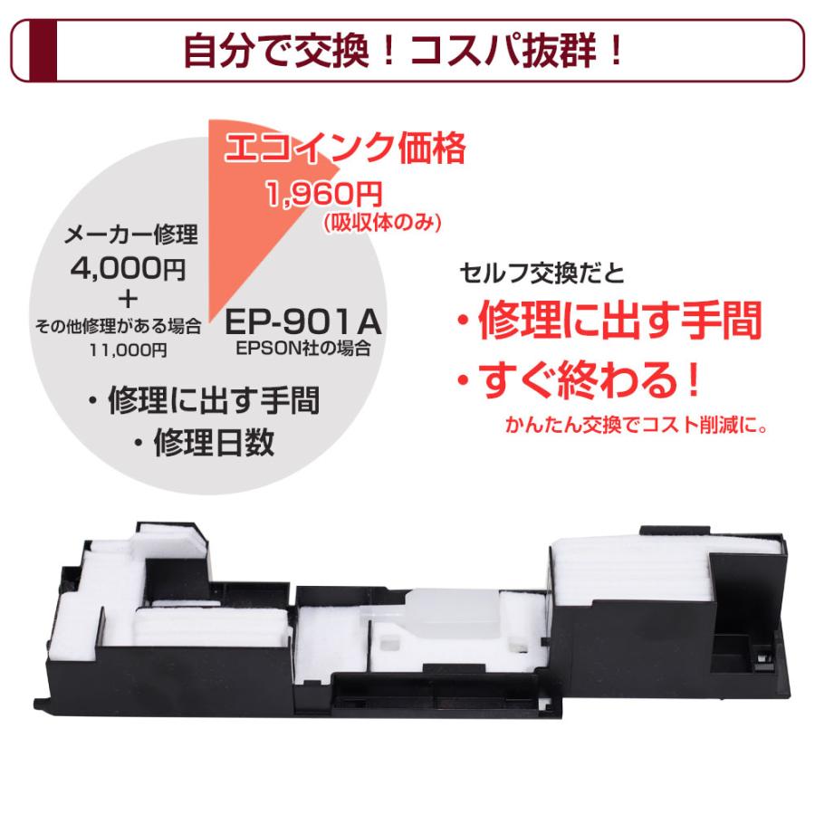エコインク TX700 交換用廃インクパッド セット 互換品 EP-802A EP