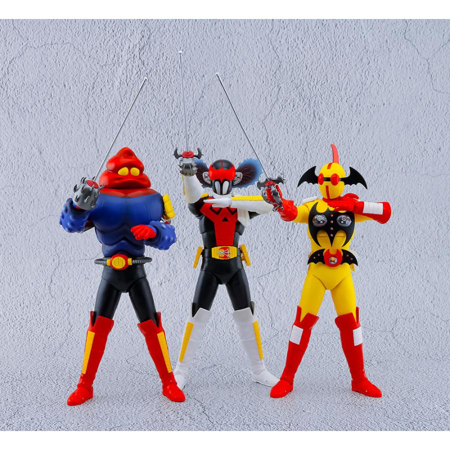 送料無料◇特撮合金アクマイザー3 3種セット (ザビタン/イビル/ガブラ