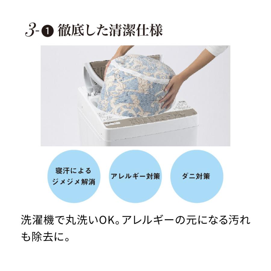 dinos（ディノス） ≪ダブル≫暖かさも掛け心地もまるで羽毛！フロート