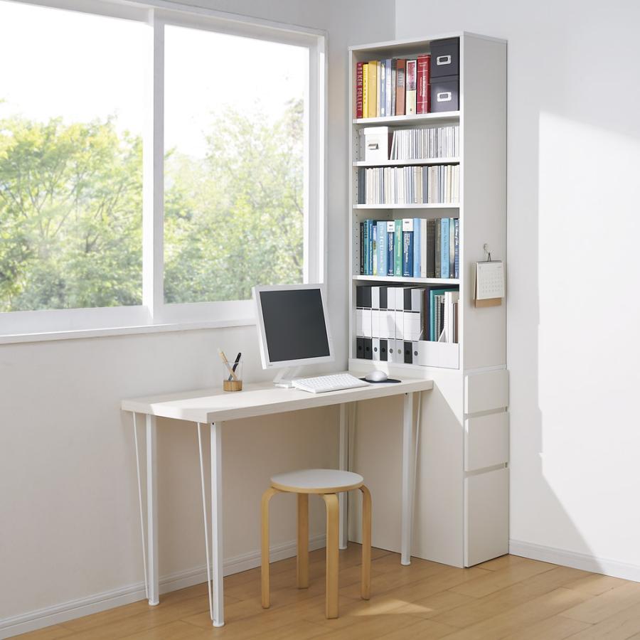 dinos（ディノス） ≪高さ180cm≫ デスクサイド収納ラック 幅30奥行