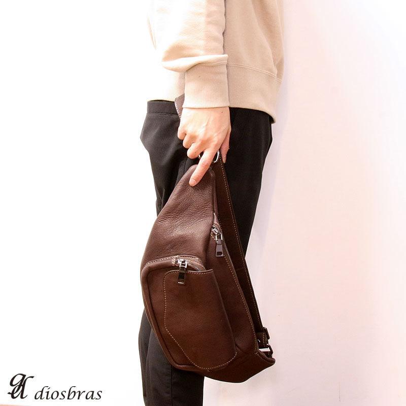 ボディバッグ 本革 ワンショルダーバッグ 革 レザー ボディーバッグ