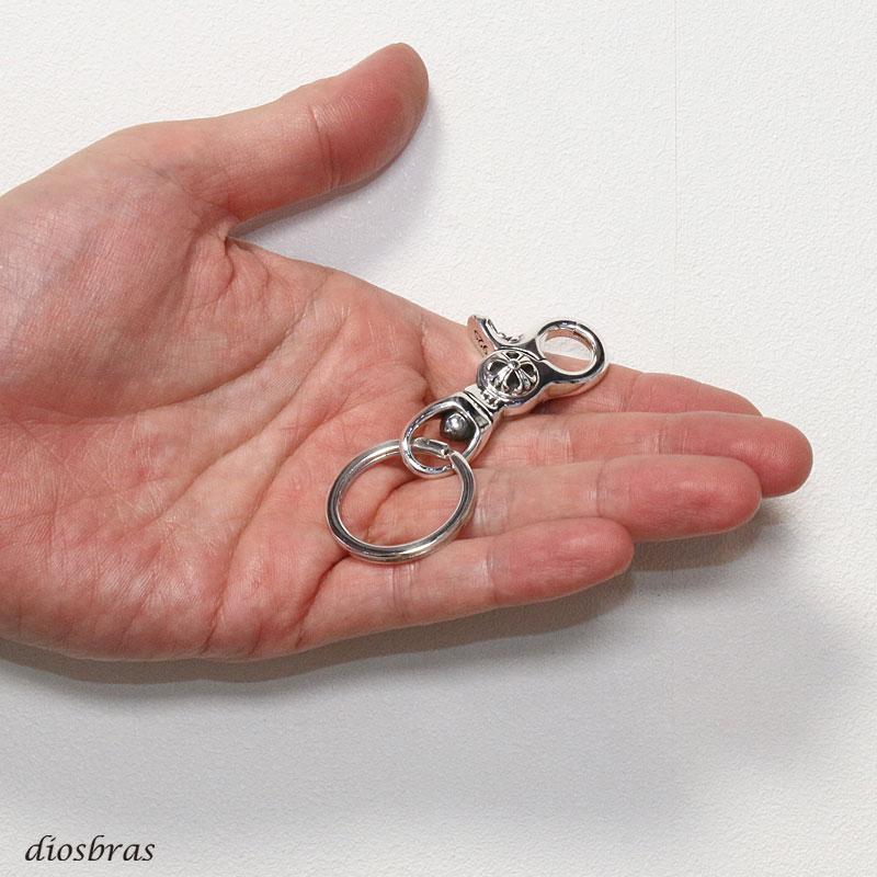 クロス シルバーキーチェーン シルバーアクセサリー メンズ