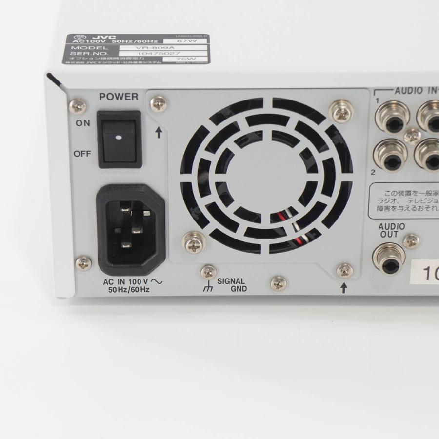 PG]USED 8日保証 JVC VR-809 VR-809A ハードディスクレコーダー 防犯