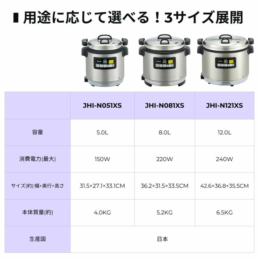 タイガー（TIGER） スープジャー 業務用 保温 5L 8L 12L ステンレス