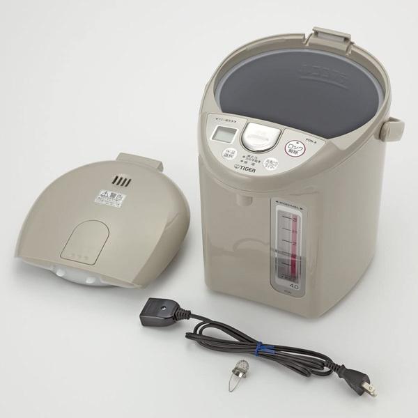 タイガー魔法瓶 タイガー 電気ポット 4L 大容量 簡単操作 湯沸かし