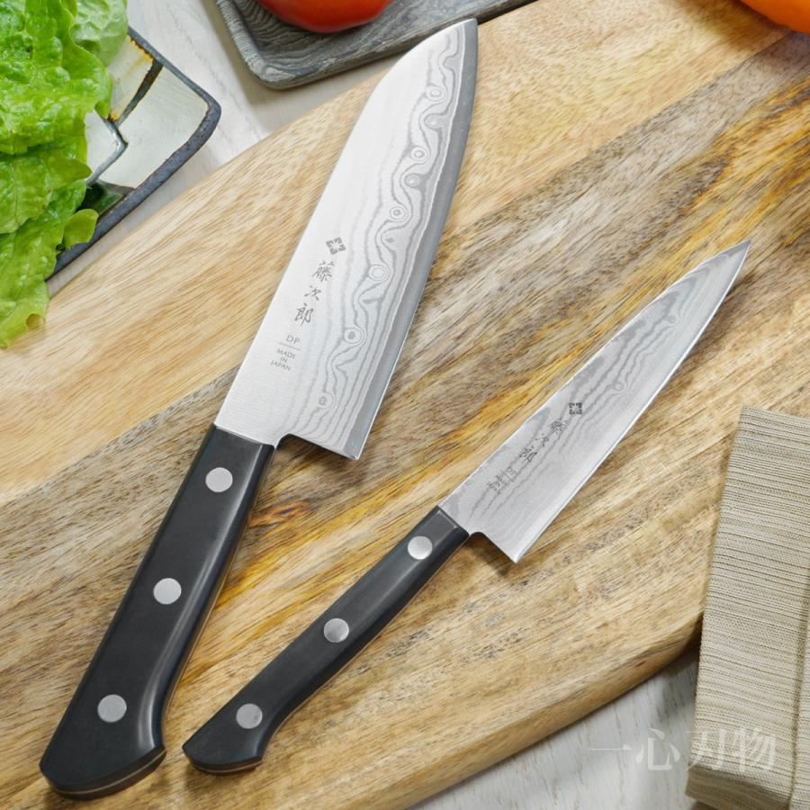 藤次郎 包丁 包丁セット 三徳 ペティ ダマスカス ステンレス 日本製 V