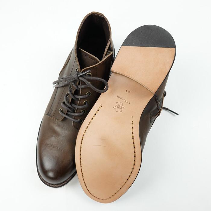 PADRONE（パドローネ） チャッカブーツwithサイドジップ チャッカー