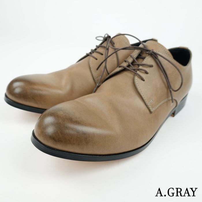 PADRONE（パドローネ） ダービープレーントゥシューズ DERBY PLAIN TOE
