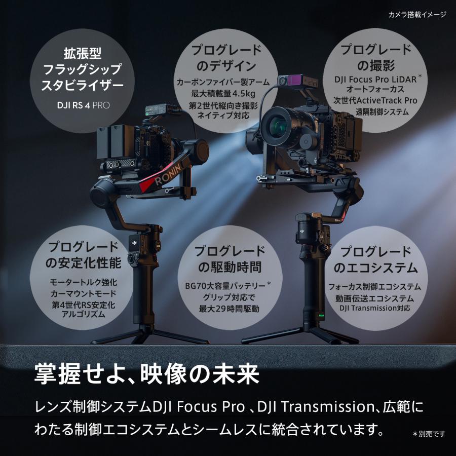 DJI ジンバル カメラ スタビライザー DJI RS 4 Pro Combo カメラ