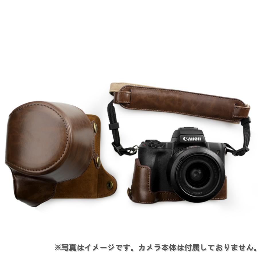 Canon EOS Kiss M/M2/EOS M50/EOS M50 Mark 2 専用カメラケース カメラ