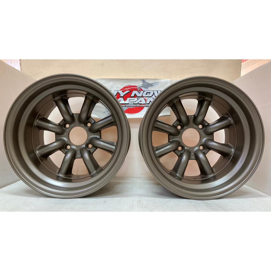 ワタナベアルミホイール4穴100SSRハヤシレイズロードスターナベツラ