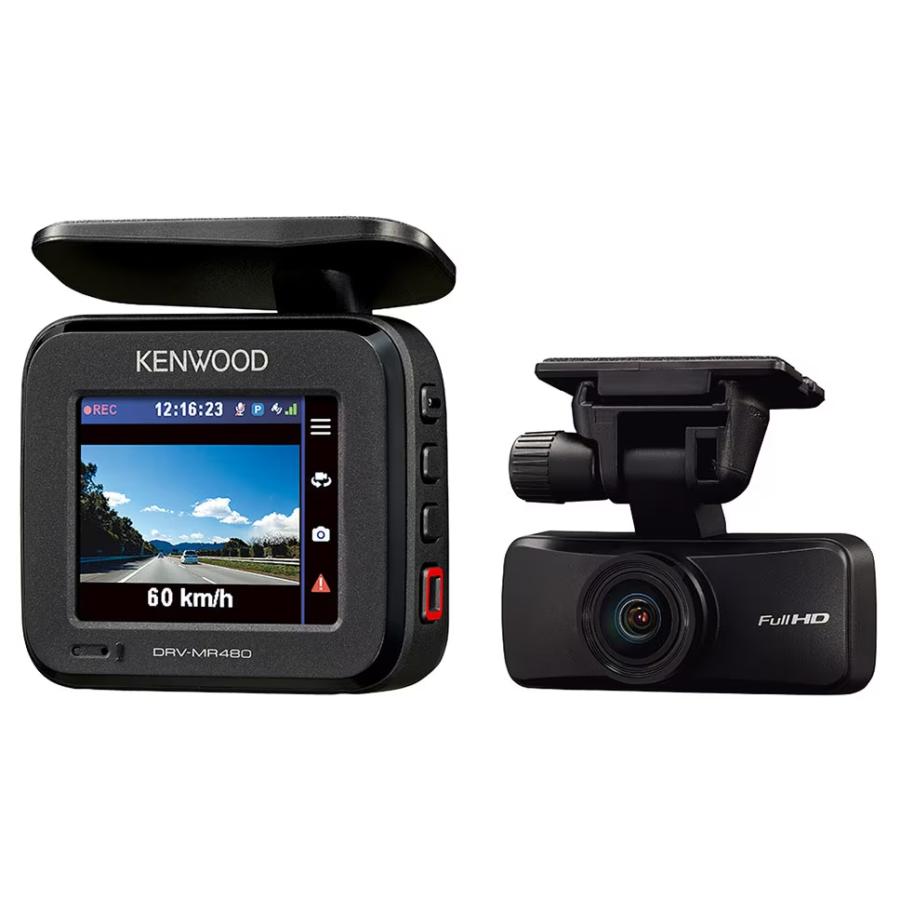 ケンウッド DRV-MR480 前後撮影対応2カメラ ドライブレコーダー 駐車