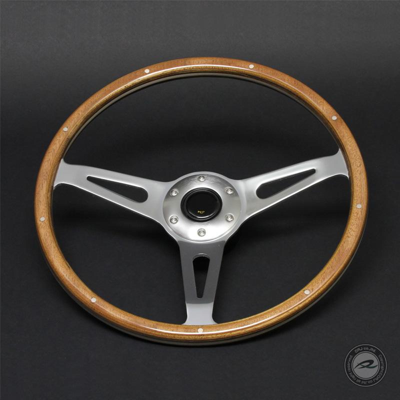 ウッドステアリング N365W 36.5Φ ヴィンテージスタイル レカラ