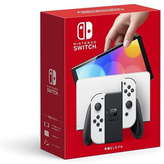 Nintendo Switch Switch(有機ELモデル) Joy-Con(L)/(R) ホワイト 新品