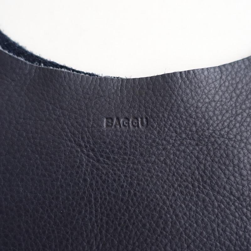 BAGGU（バグゥ） 【定価2.5万】バグー *レザーエコバッグ*かばん肩掛け