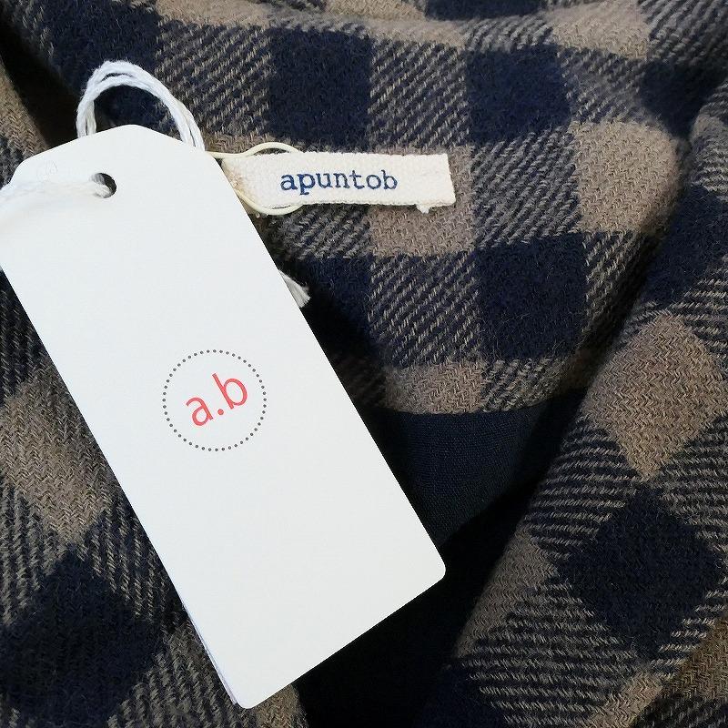 apuntob（アプントビー） 【新品】アプントビー * vicky wool gingham