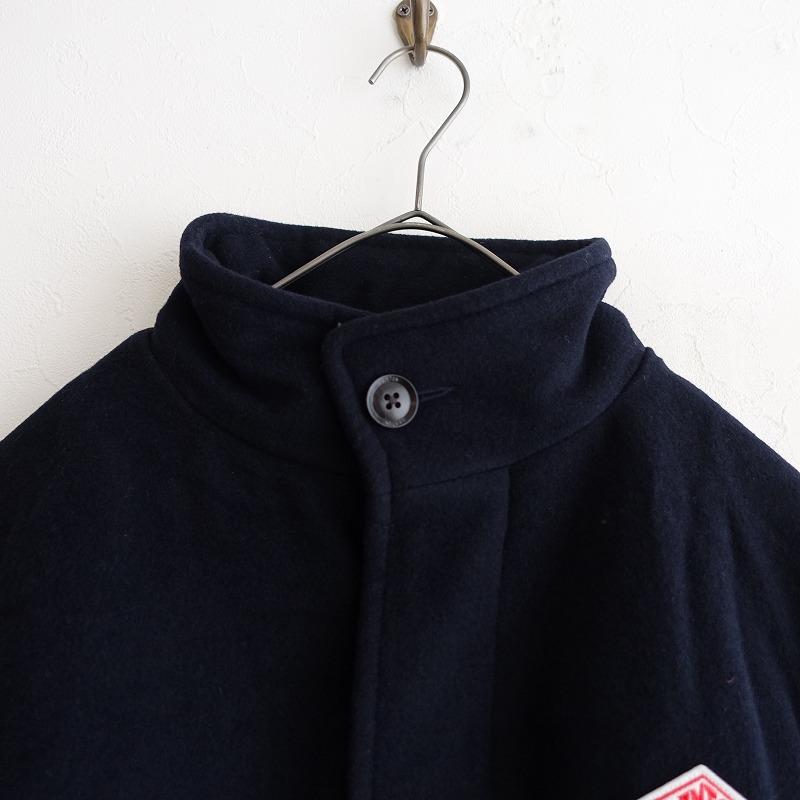 Danton（ダントン） *ウールナイロンハイネックコート*36ジャケット紺