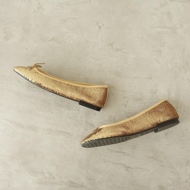 定価4.6万】レペット repetto *CENDRILLON スパンコールバレエシューズ