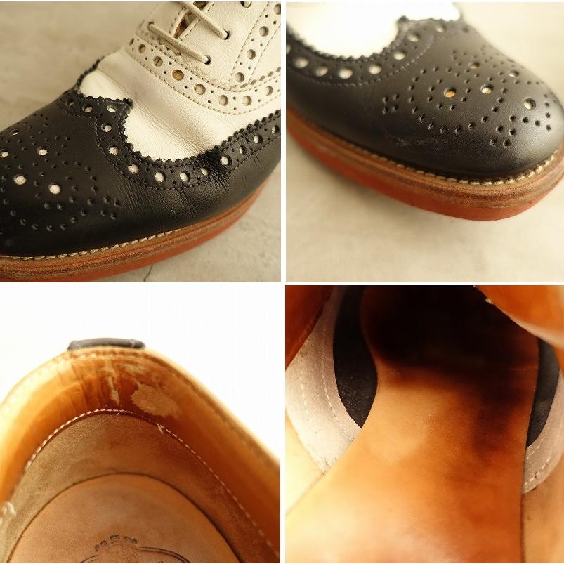 チャーチ CHURCH'S *DORA レザーレースアップシューズ 36.5/23.5*白