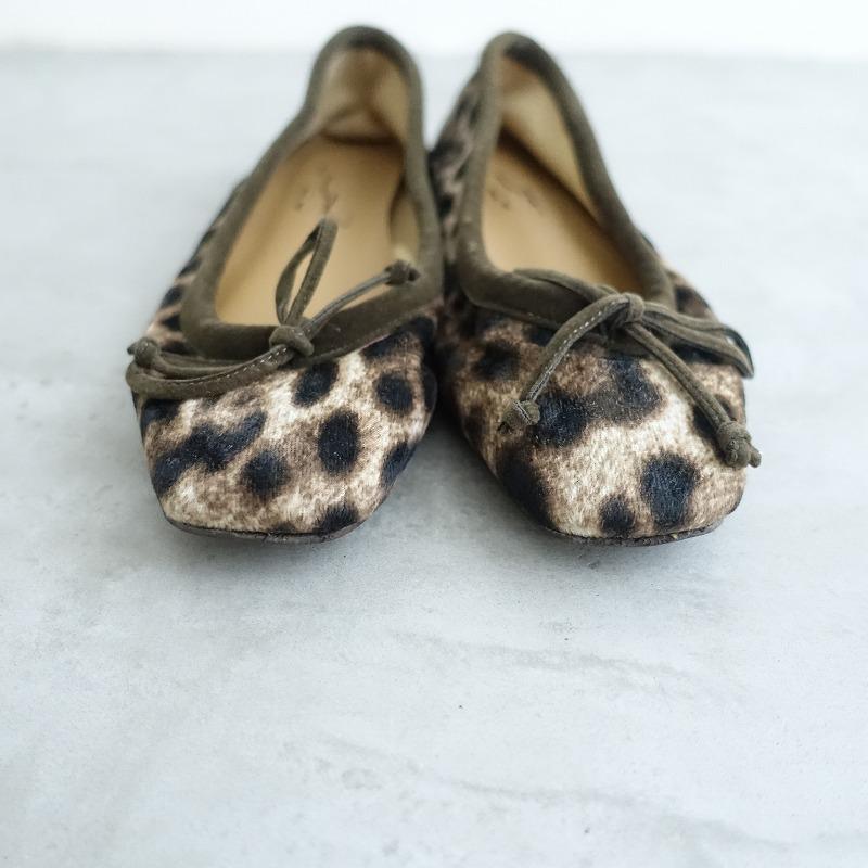 LE TALON（ル タロン） *スクエアベルベットバレエシューズ 24/24