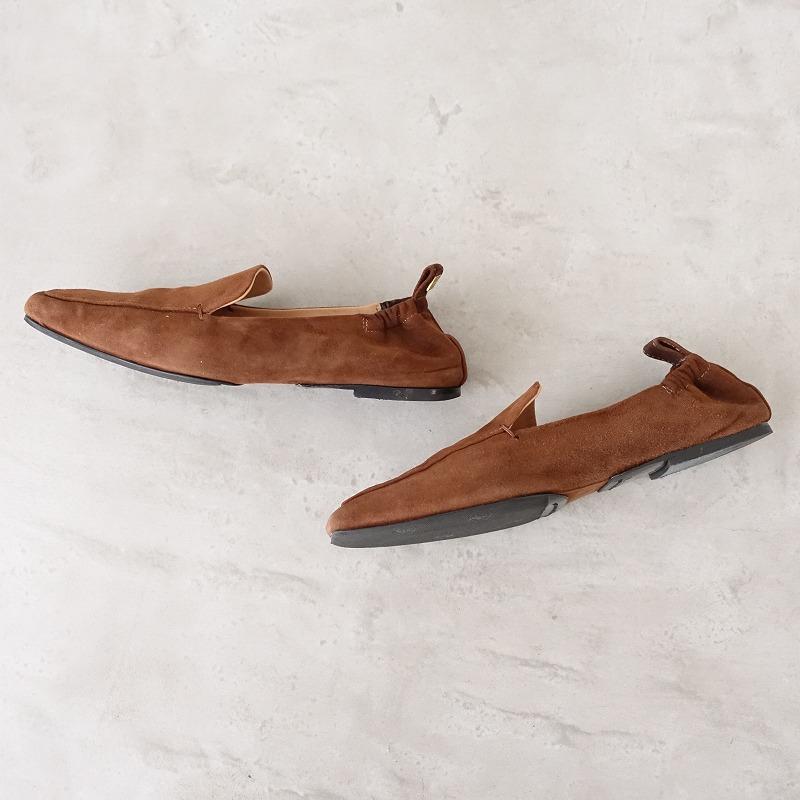 TOTEME（トーテム） *トラベルローファー 36/23*チョコレートブラウン