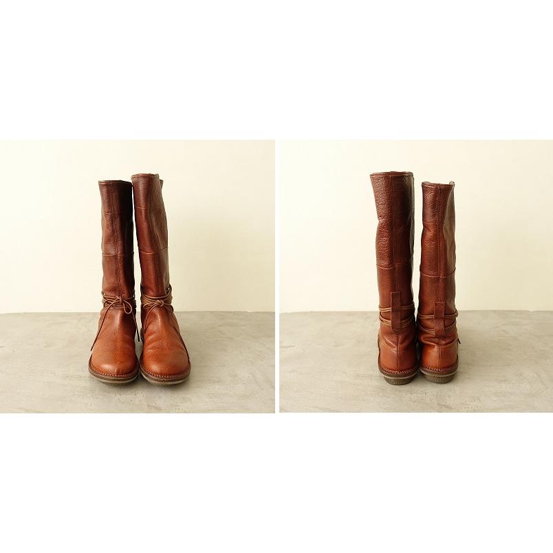 trippen（トリッペン） *Mexico レザーロングブーツ 23.5*ブラウン茶色