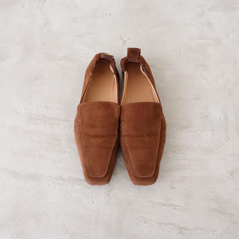 TOTEME（トーテム） *トラベルローファー 36/23*チョコレートブラウン