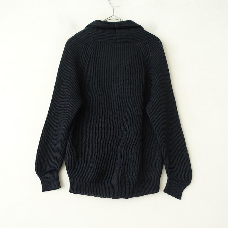 MARGARET HOWELL（マーガレットハウエル） *リネンショールカラー畦